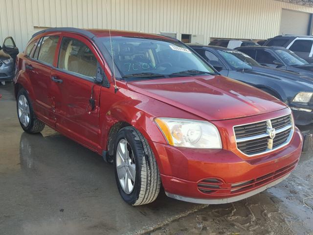 1B3HB48B17D553612 - 2007 DODGE CALIBER SX RED photo 1