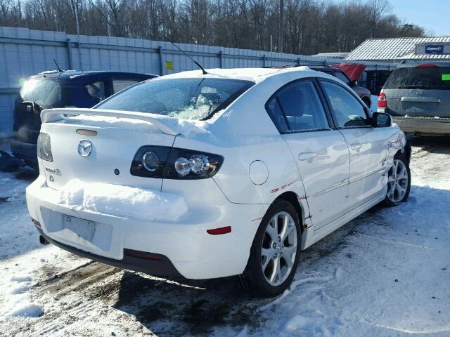 JM1BK323971748343 - 2007 MAZDA 3 S WHITE photo 4