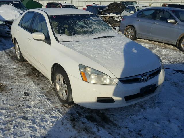 1HGCM56346A084795 - 2006 HONDA ACCORD SE WHITE photo 1