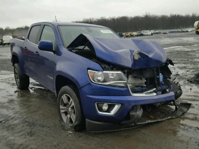 1GCGTCE38G1112379 - 2016 CHEVROLET COLORADO L BLUE photo 1