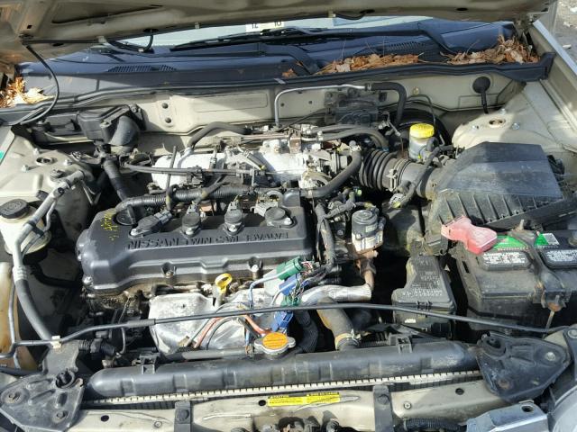 3N1CB51D02L586455 - 2002 NISSAN SENTRA XE TAN photo 7