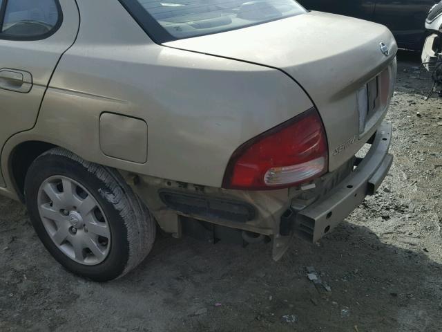 3N1CB51D02L586455 - 2002 NISSAN SENTRA XE TAN photo 9