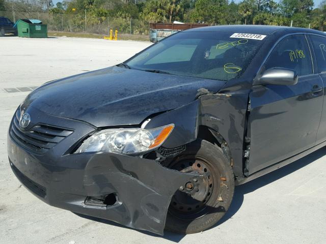 4T1BE46K37U071959 - 2007 TOYOTA CAMRY NEW GRAY photo 9