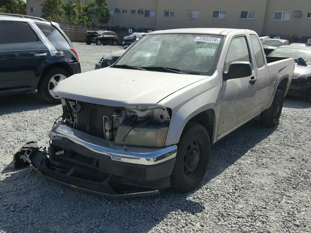 1GCCS198268193493 - 2006 CHEVROLET COLORADO BEIGE photo 2