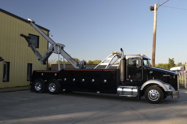 2XKDDU9X77M194427 - 2007 KENWORTH CONSTRUCTI BLACK photo 2