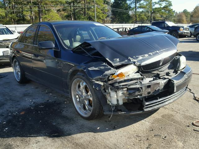 1LNHM86S02Y702057 - 2002 LINCOLN LS BLACK photo 1