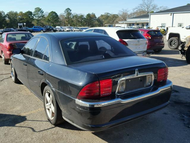 1LNHM86S02Y702057 - 2002 LINCOLN LS 黑色 照片 3
