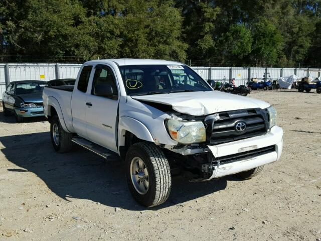 5TETU62N45Z137284 - 2005 TOYOTA TACOMA PRE WHITE photo 1