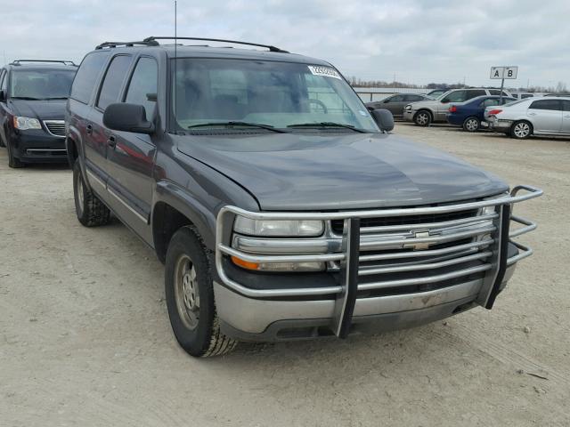 3GNEC16T31G272681 - 2001 CHEVROLET SUBURBAN C GRAY photo 1