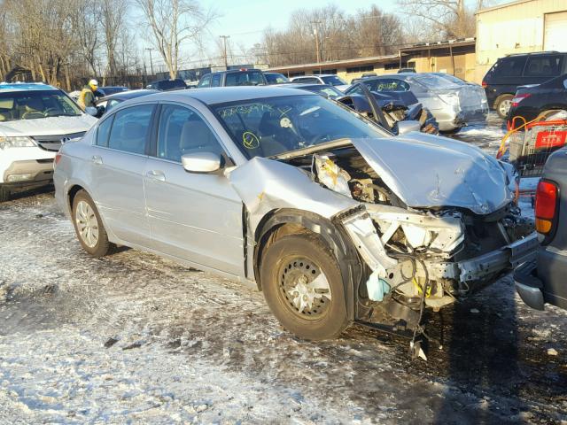 1HGCP25319A100608 - 2009 HONDA ACCORD LX SILVER photo 1