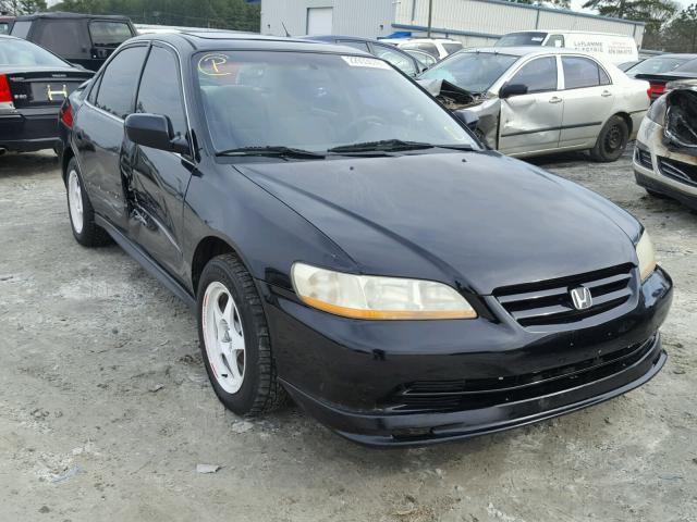 1HGCG66842A034109 - 2002 HONDA ACCORD EX BLACK photo 1