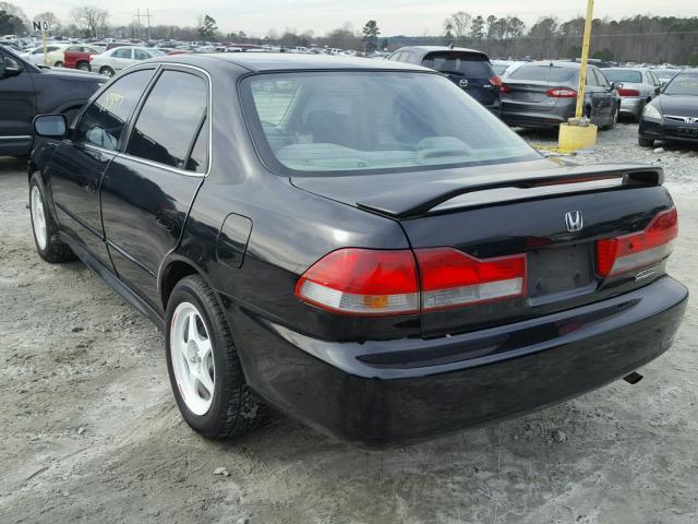 1HGCG66842A034109 - 2002 HONDA ACCORD EX BLACK photo 3