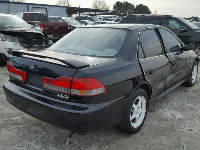 1HGCG66842A034109 - 2002 HONDA ACCORD EX BLACK photo 4