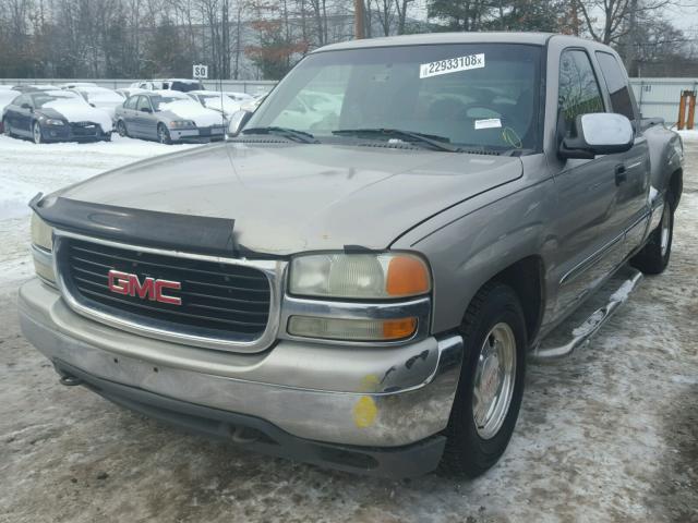 2GTEC19T321363769 - 2002 GMC NEW SIERRA GRAY photo 2