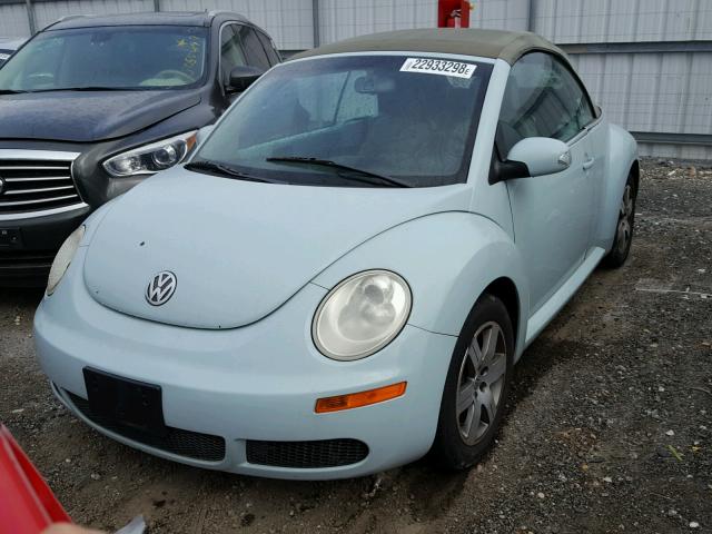3VWPF31Y06M315631 - 2006 VOLKSWAGEN NEW BEETLE 青绿色 照片 2