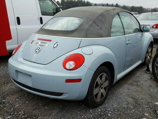 3VWPF31Y06M315631 - 2006 VOLKSWAGEN NEW BEETLE 青绿色 照片 4
