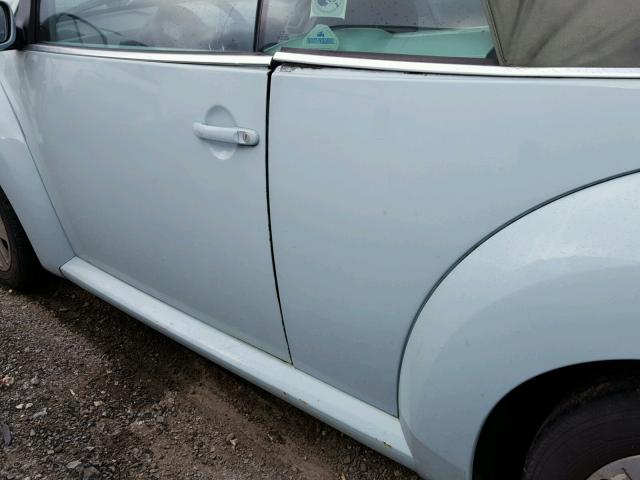 3VWPF31Y06M315631 - 2006 VOLKSWAGEN NEW BEETLE 青绿色 照片 9