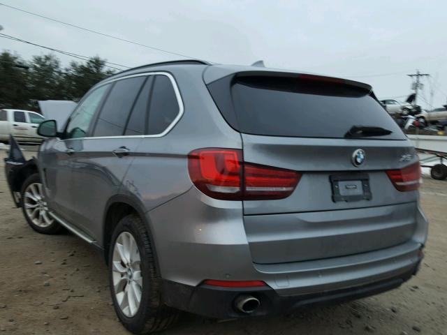 5UXKR0C59G0P33226 - 2016 BMW X5 XDRIVE3 GRAY photo 3