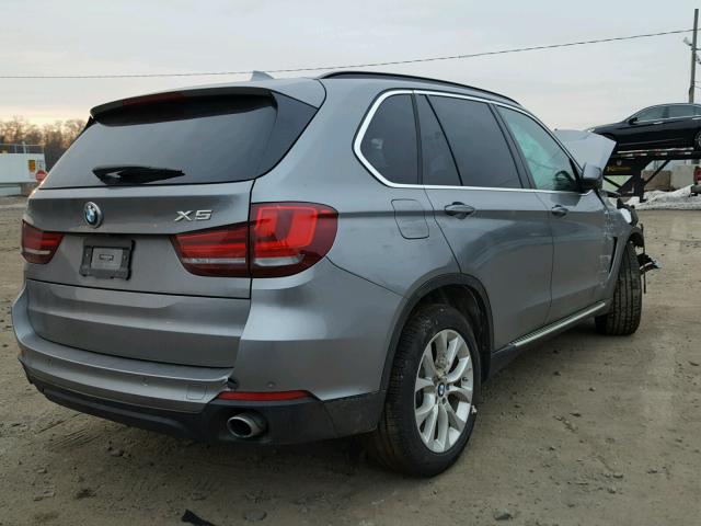 5UXKR0C59G0P33226 - 2016 BMW X5 XDRIVE3 GRAY photo 4