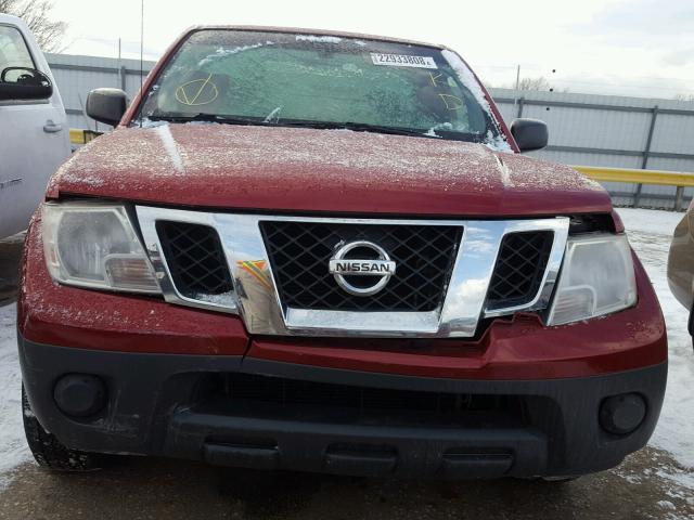 1N6BD06T39C418964 - 2009 NISSAN FRONTIER K SILVER photo 9