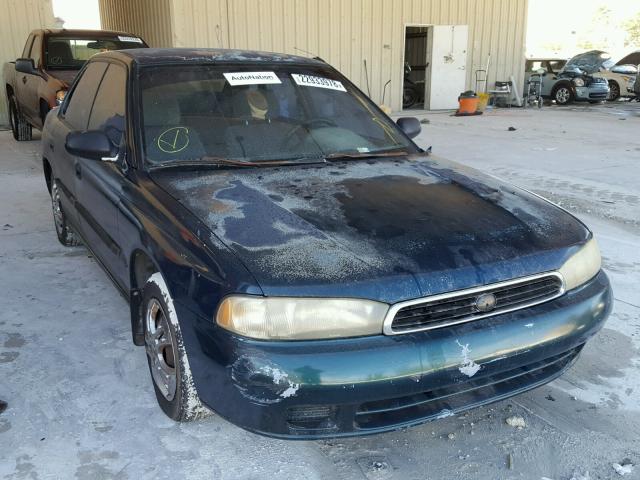 4S3BD6357S9220368 - 1995 SUBARU LEGACY L GREEN photo 1