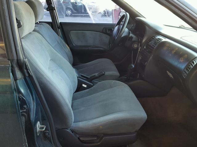 4S3BD6357S9220368 - 1995 SUBARU LEGACY L GREEN photo 5