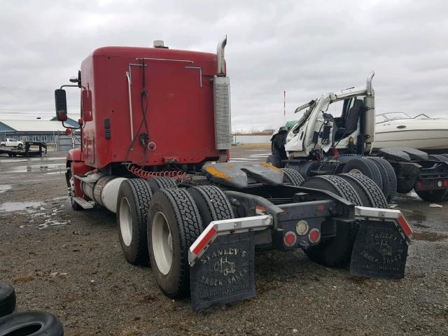 1FUJBBCK57LX26669 - 2007 FREIGHTLINER CONVENTION RED photo 3