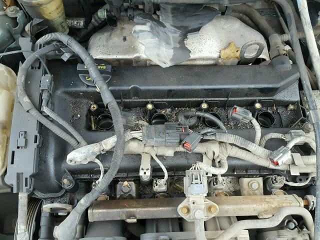 1FAFP34N65W281812 - 2005 FORD FOCUS ZX4 GREEN photo 9