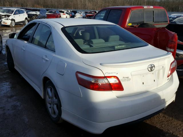 4T1BE46K97U526460 - 2007 TOYOTA CAMRY NEW WHITE photo 3