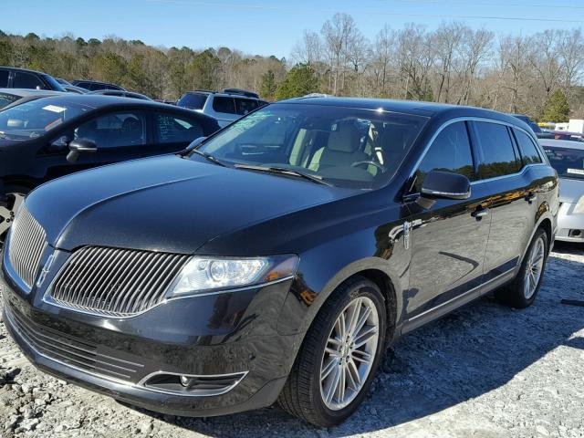 2LMHJ5AT8DBL56951 - 2013 LINCOLN MKT BLACK photo 2