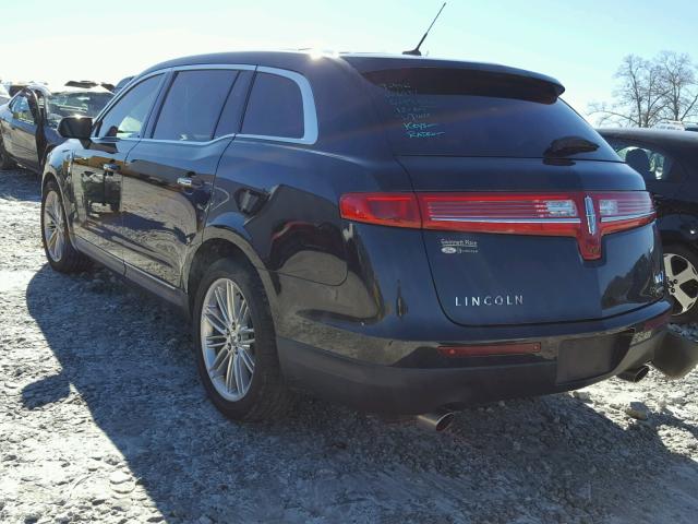 2LMHJ5AT8DBL56951 - 2013 LINCOLN MKT BLACK photo 3