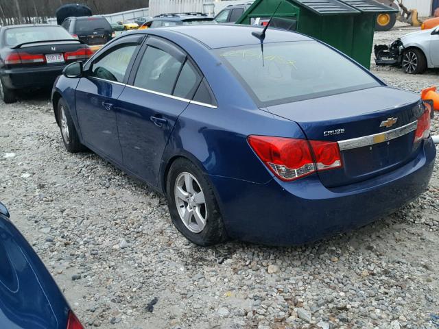 1G1PC5SB6D7137242 - 2013 CHEVROLET CRUZE LT BLUE photo 3