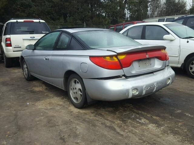 1G8ZY12782Z278850 - 2002 SATURN SC2 SILVER photo 3