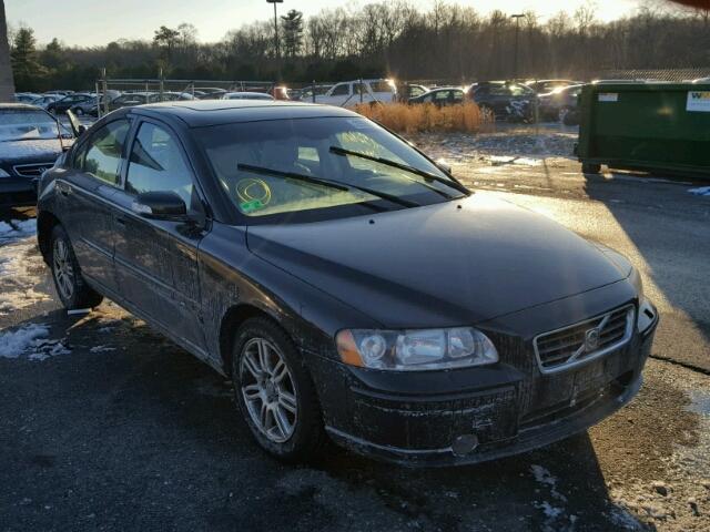 YV1RH592972624406 - 2007 VOLVO S60 2.5T BLACK photo 1