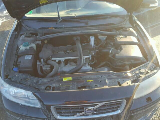 YV1RH592972624406 - 2007 VOLVO S60 2.5T BLACK photo 7