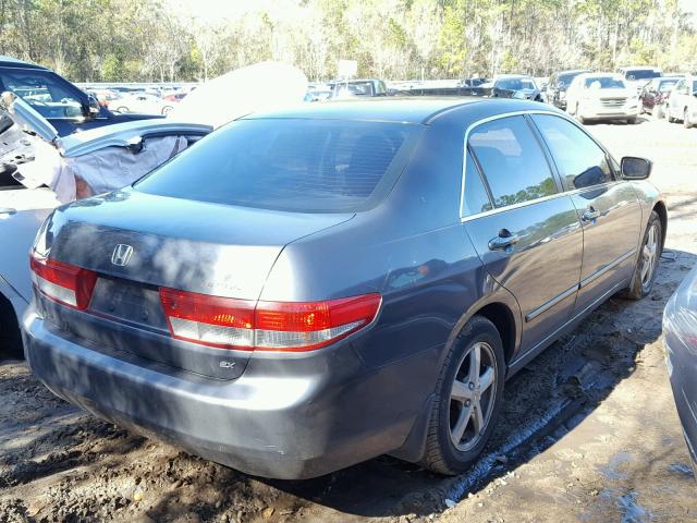 1HGCM56623A085109 - 2003 HONDA ACCORD EX GRAY photo 4