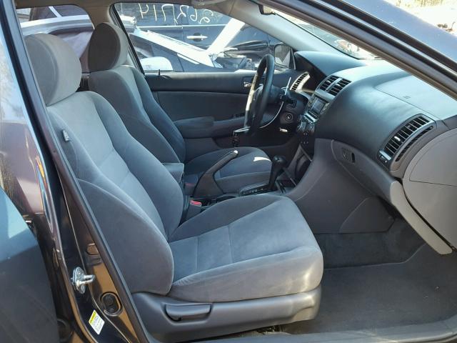 1HGCM56623A085109 - 2003 HONDA ACCORD EX GRAY photo 5