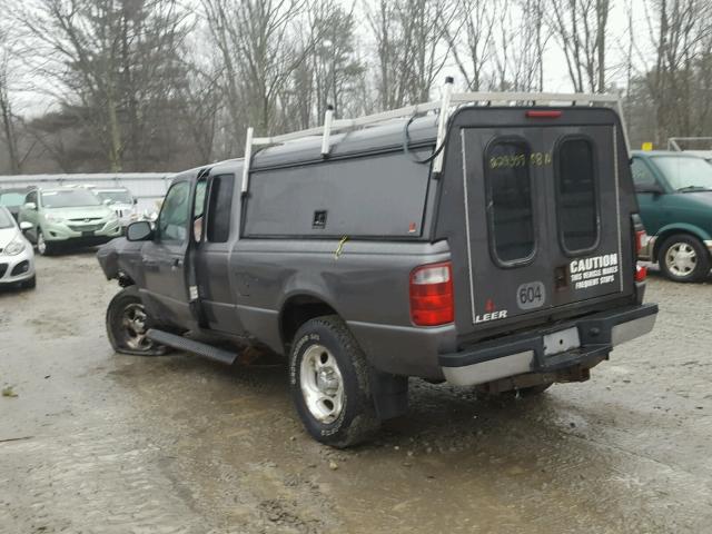 1FTZR45E44TA06977 - 2004 FORD RANGER SUP GRAY photo 3