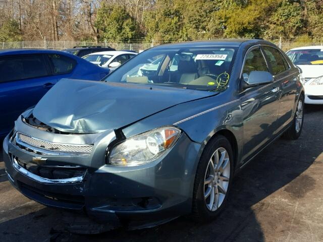 1G1ZK57BX9F175784 - 2009 CHEVROLET MALIBU LTZ 绿色 照片 2