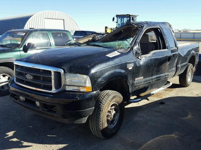 1FTSW31P13EC68261 - 2003 FORD F350 SRW S BLACK photo 2