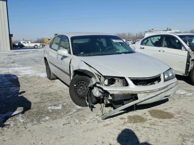 2G1WF52E539409550 - 2003 CHEVROLET IMPALA WHITE photo 1