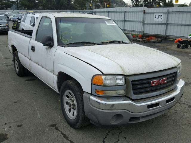 1GTEC14VX5Z900626 - 2005 GMC NEW SIERRA WHITE photo 1