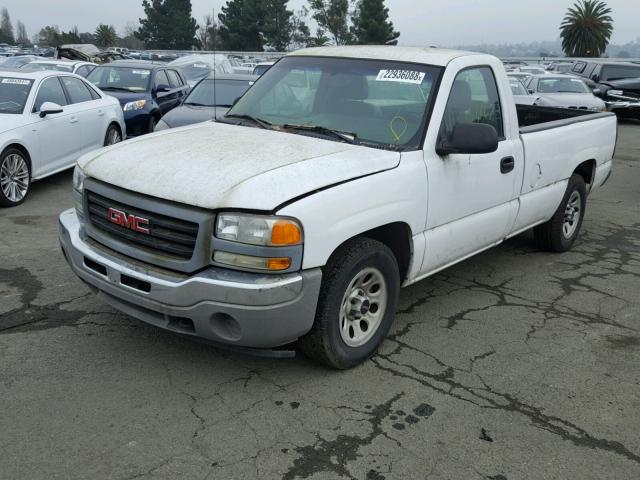 1GTEC14VX5Z900626 - 2005 GMC NEW SIERRA WHITE photo 2