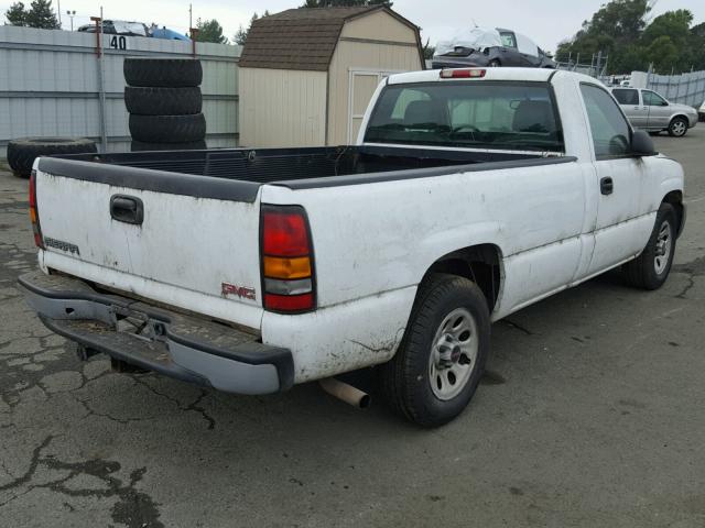 1GTEC14VX5Z900626 - 2005 GMC NEW SIERRA WHITE photo 4