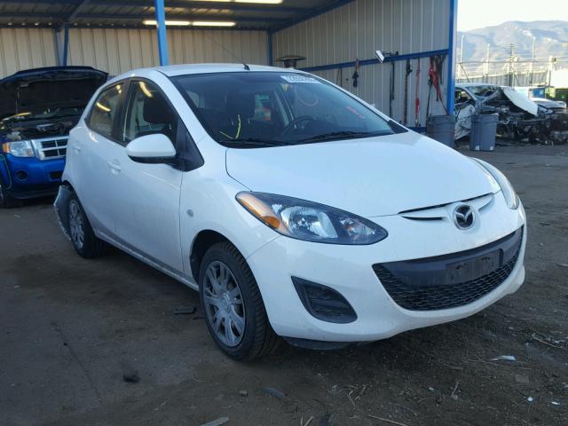 JM1DE1KY9D0154594 - 2013 MAZDA MAZDA2 WHITE photo 1