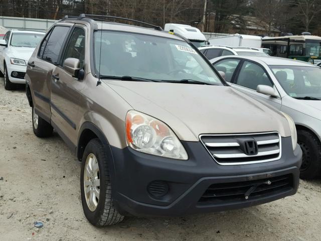 SHSRD78806U418687 - 2006 HONDA CR-V EX BEIGE photo 1