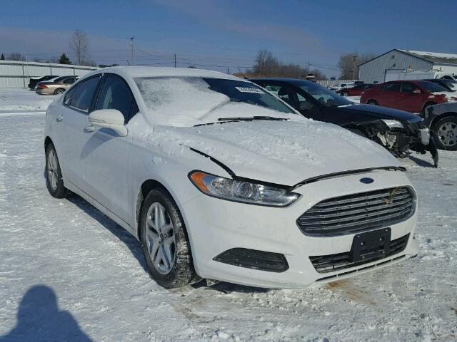 1FA6P0H73G5113435 - 2016 FORD FUSION SE WHITE photo 1