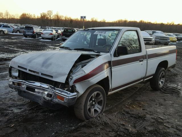 1N6SD11S3LC364366 - 1990 NISSAN D21 SHORT WHITE photo 2