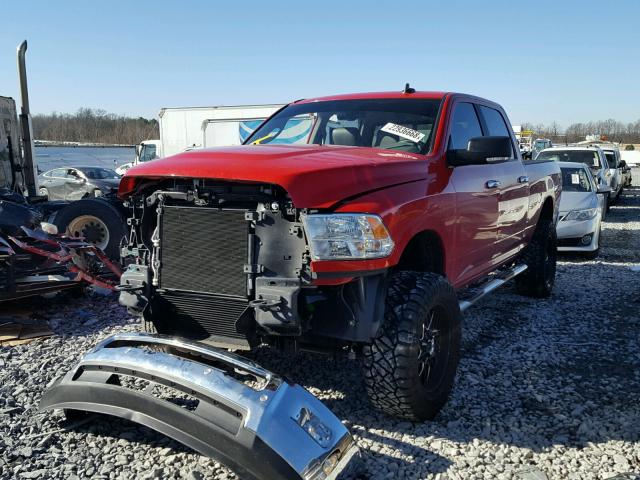 3C6UR5DLXGG370085 - 2016 RAM 2500 SLT RED photo 2