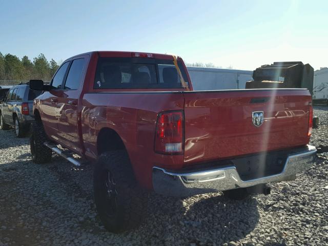 3C6UR5DLXGG370085 - 2016 RAM 2500 SLT RED photo 3